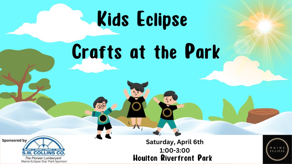 Kids craft event poster