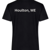 Adult tee black back