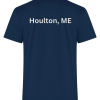 Adult tee navy back