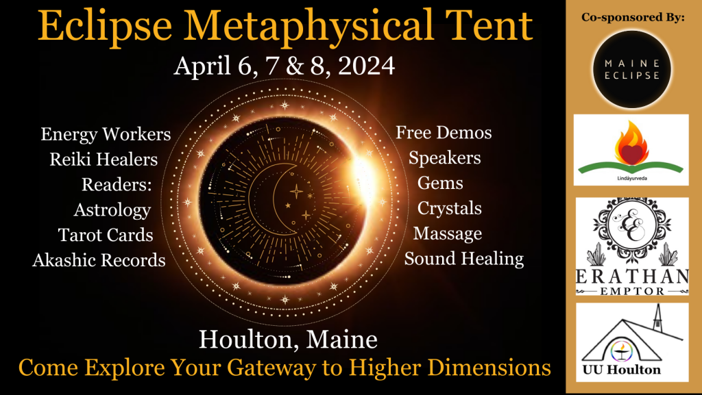 Eclipse Metaphysical tent ad